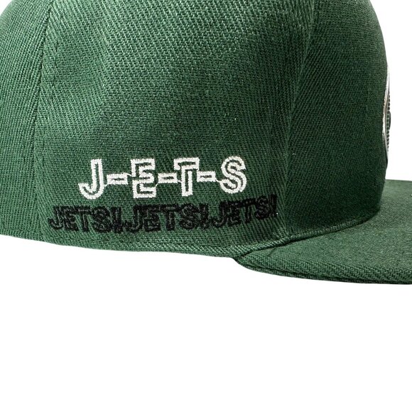 New Era New York Jets Green NFL 9FIFTY  Snapback Cap Hat NWT Flat Brim - Picture 4 of 10